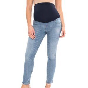 Jeans maternity womens new size XL 16-18 skinny Great Expectations 98% cotton